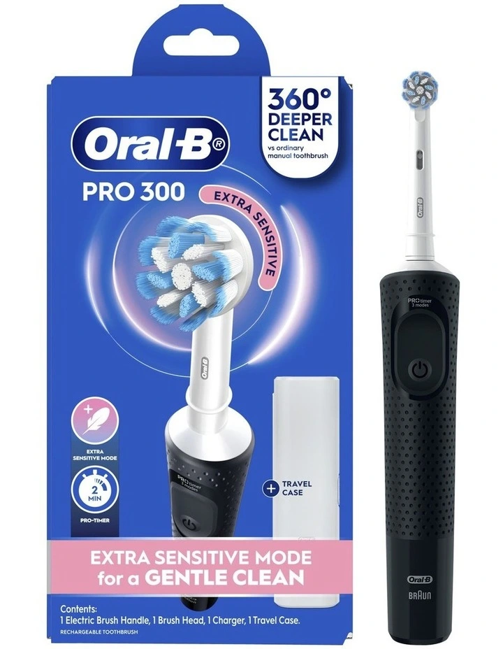 Pro 300 Electric Toothbrush Pro300Blk in Black image 1