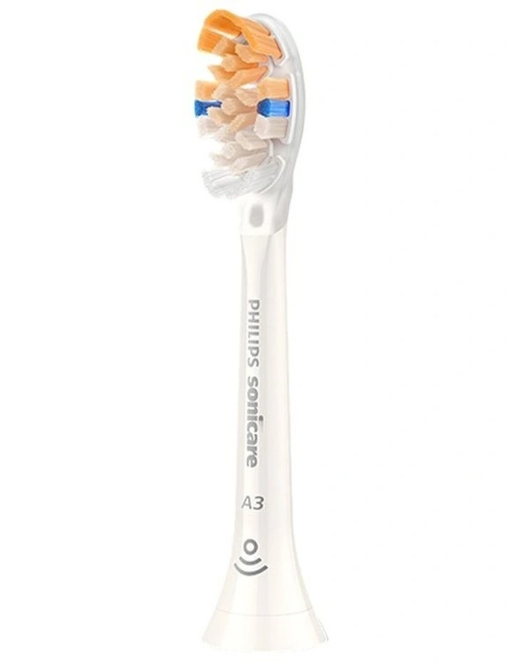 Sonicare A3 Premium All-in-one Brush Head 4 Pack HX9094/14 in White image 5