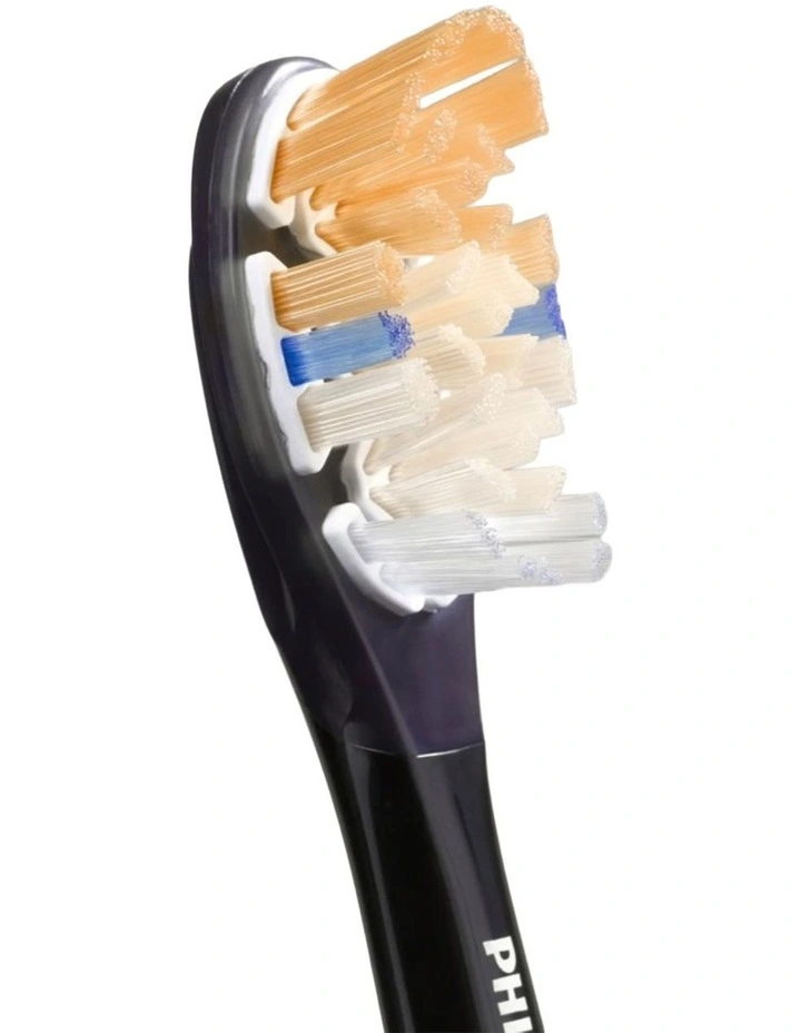 Sonicare A3 Premium All-in-one Brush Head 4Pack HX9094/91 in Black image 4
