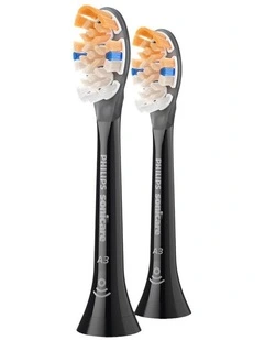Sonicare A3 Premium All-in-one Brush Head 2 Pack HX9092/91 in Black