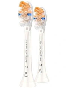 Sonicare A3 Premium All-in-one Brush Head 2 Pack HX9092/14 in White