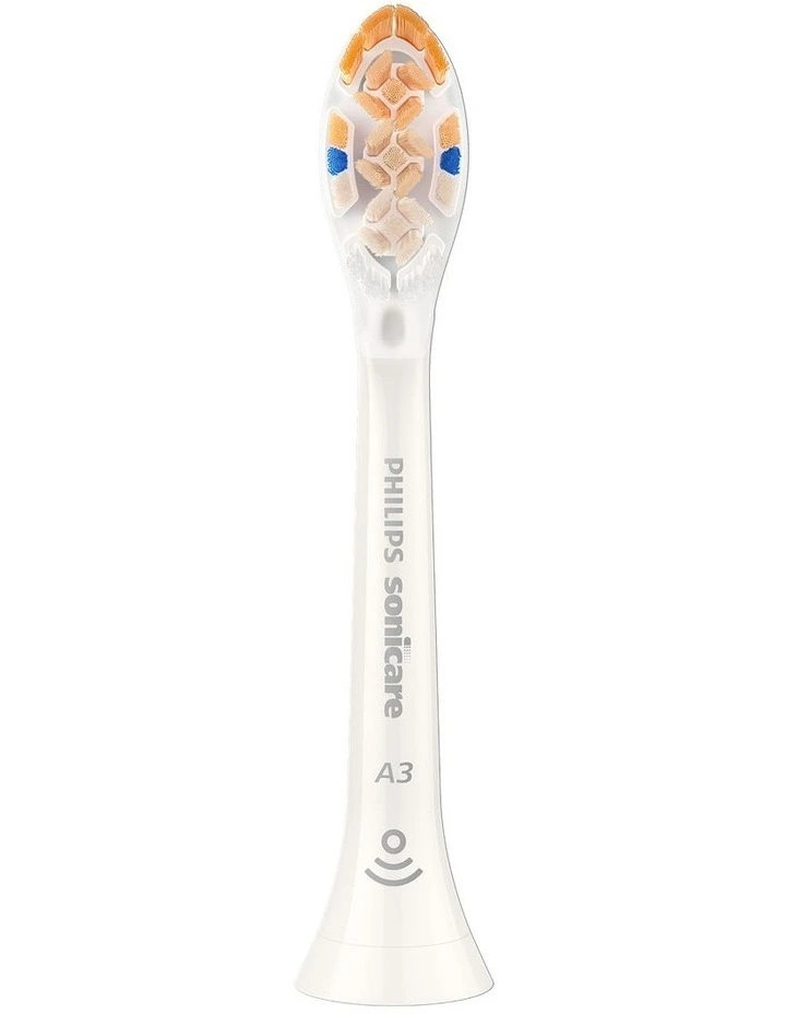 Sonicare A3 Premium All-in-one Brush Head 2 Pack HX9092/14 in White image 4