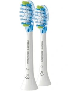 Sonicare C3 Plaque Defense Brush Head 2 Pack HX9042/14 in White