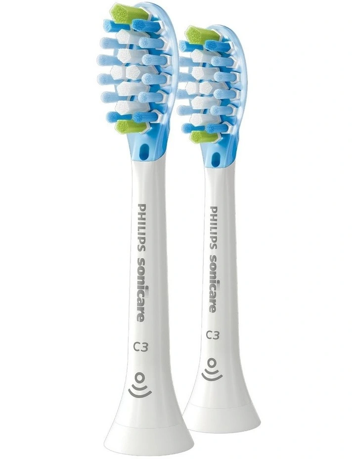Sonicare C3 Plaque Defense Brush Head 2 Pack HX9042/14 in White image 1