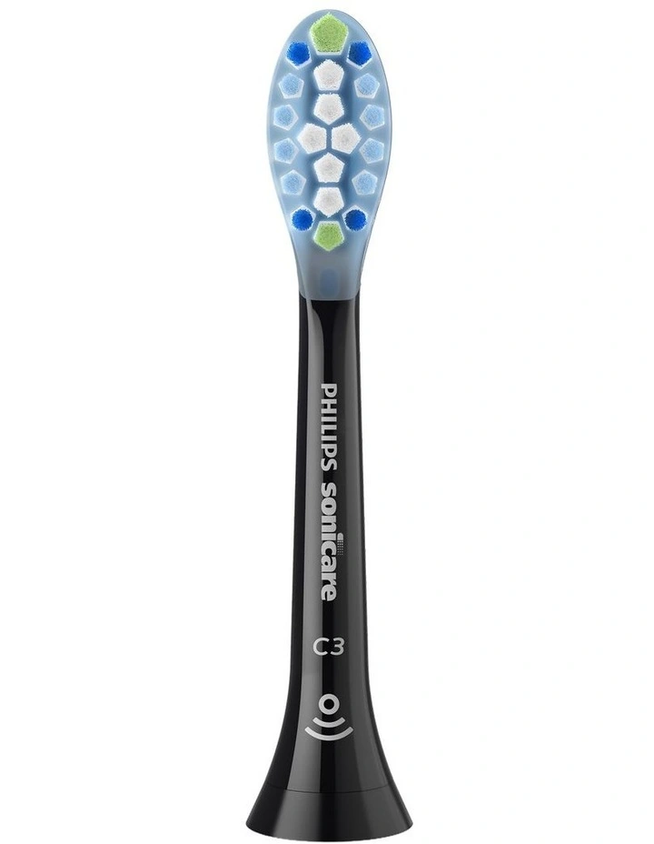 Sonicare C3 Plaque Defense Brush Head 2pk in Black HX9042/91 image 4