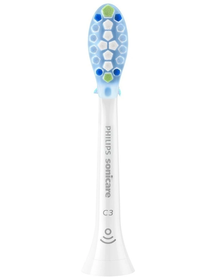 Plaque Defense Brush Head 4 Pack HX9044/14 in White image 3