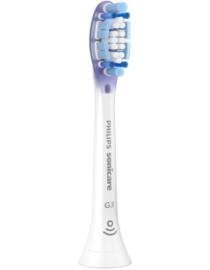 Sonicare G3 Premium Gum Care Brush Head 2 Pack HX9052/14 in White image 3