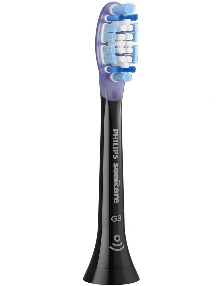 Sonicare G3 Premium Gum Care Brush Head 2 Pack HX9052/91 in Black image 4