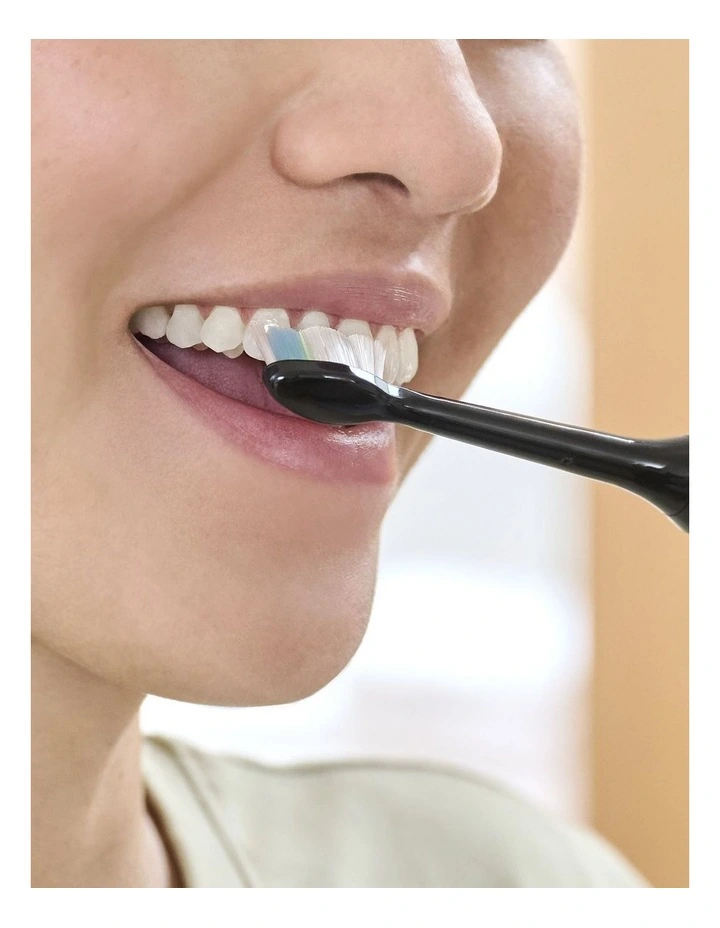 Sonicare W2 Optimal Brush Head 6 Pack HX6066/91in Black image 2