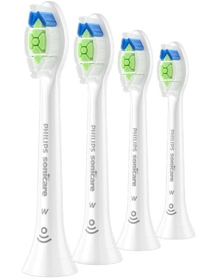 Sonicare W2 Optimal Brush Head 4 Pack HX6064/14 in White image 1