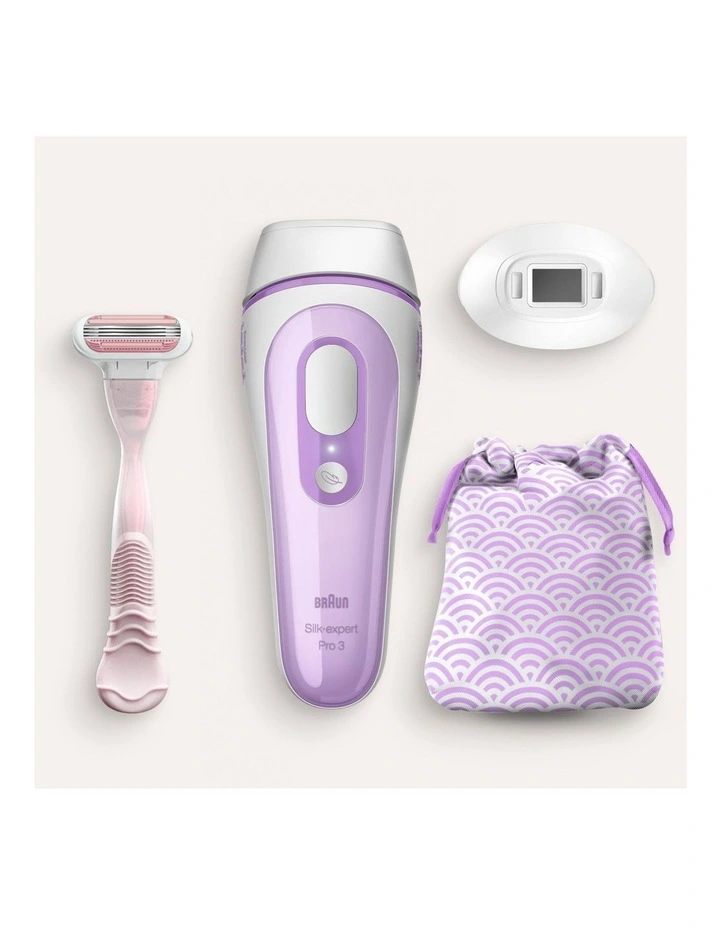 Expert Pro 3 IPL Hair Removal Device White/Lavender PL3132 image 2