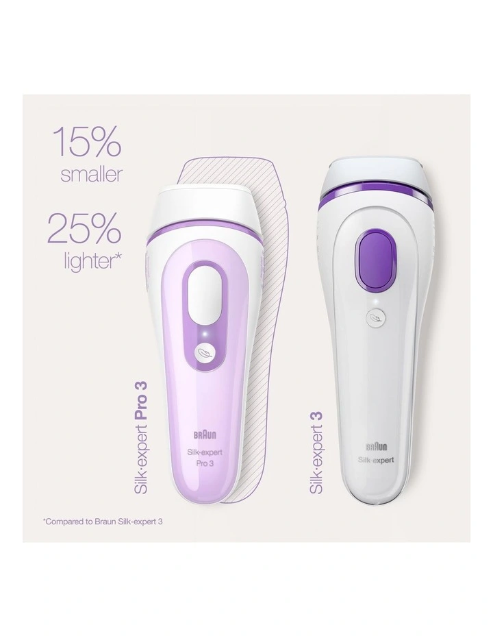 Expert Pro 3 IPL Hair Removal Device White/Lavender PL3132 image 4
