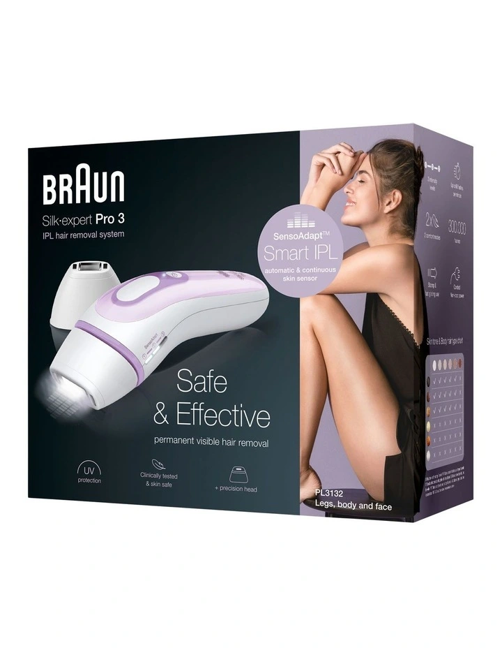 Expert Pro 3 IPL Hair Removal Device White/Lavender PL3132 image 5