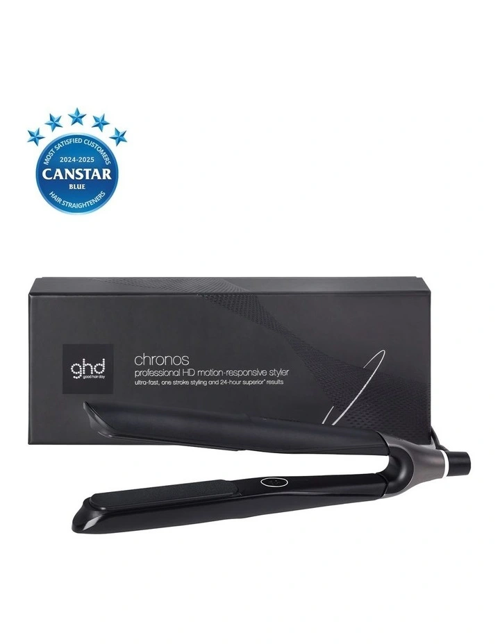 Chronos Ultra-Fast HD Hair Straightener in Black image 3