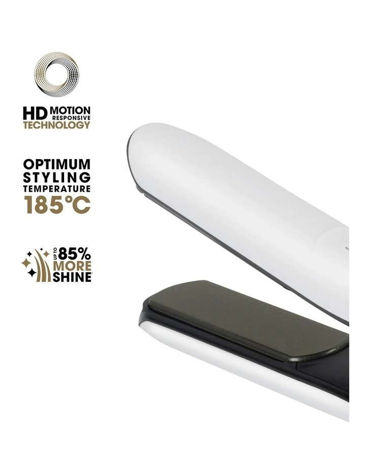 Chronos Ultra-Fast HD Hair Straightener in White image 4