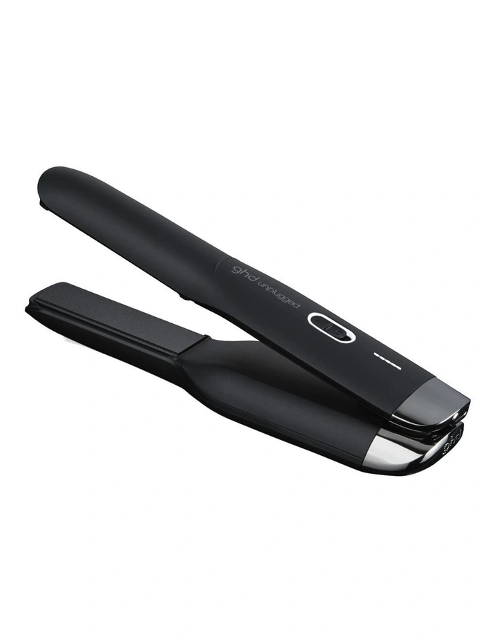 Unplugged Black Cordless Travel Hair Straightener image 1