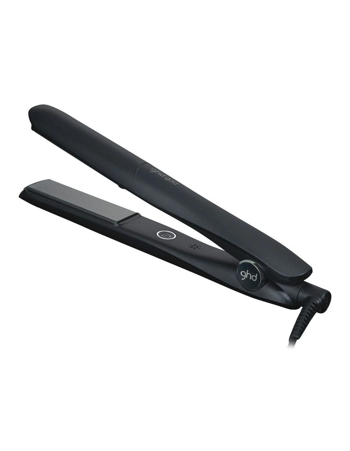 Gold Hair Straightener in Black image 1