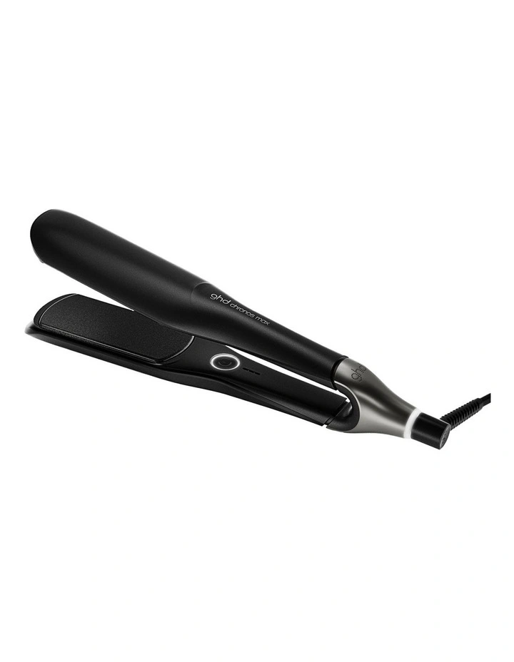 Chronos Max Wide-Plate Hair Straightener in Black image 1