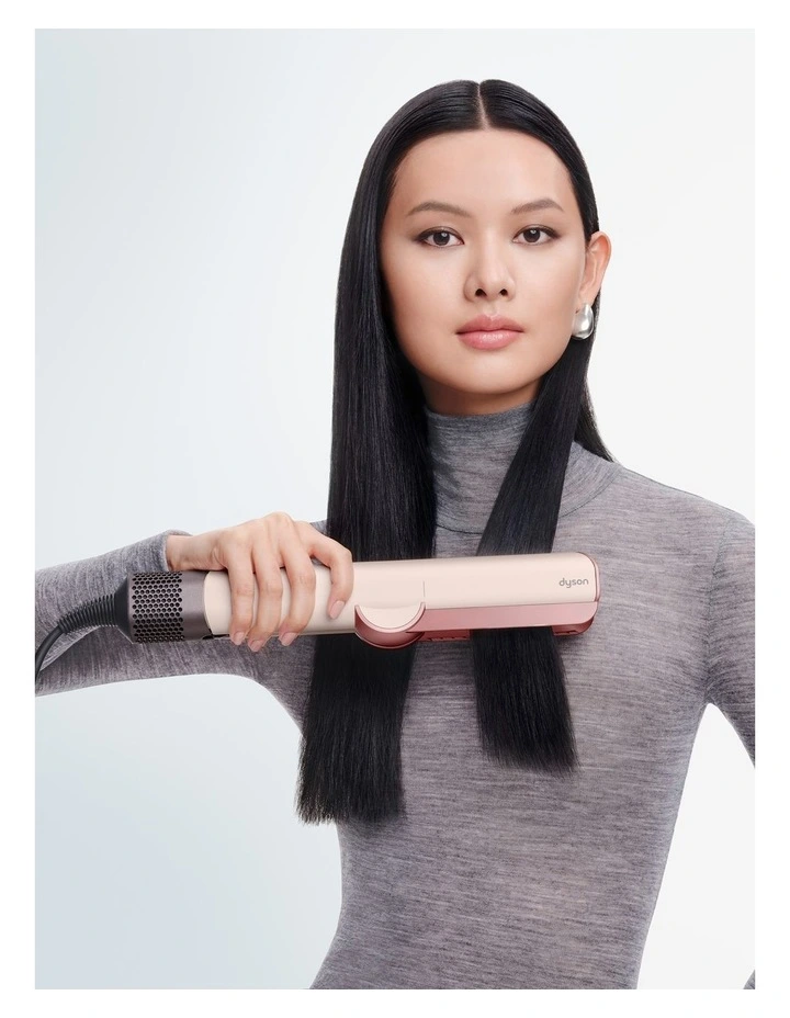Airstrait TM Dryer And Straightener in Ceramic Pink/ Rose Gold image 3