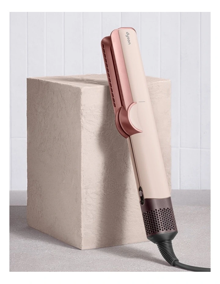 Airstrait TM Dryer And Straightener in Ceramic Pink/ Rose Gold image 4