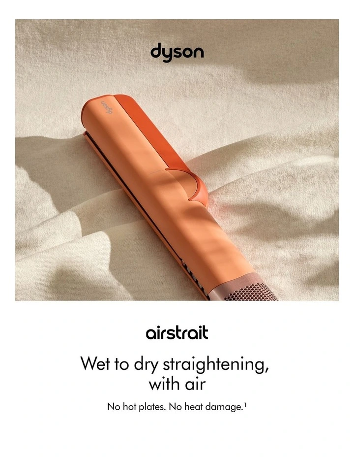 Dyson Airstrait straightener and dryer (Ceramic Apricot / Topaz) image 4
