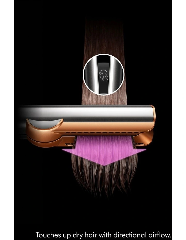 Dyson Airstrait straightener and dryer (Ceramic Apricot / Topaz) image 7