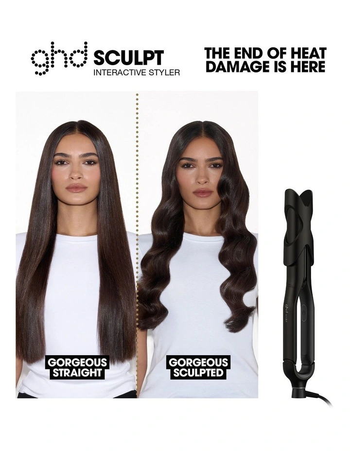 Sculpt Interactive Hair Straightener in Black image 2