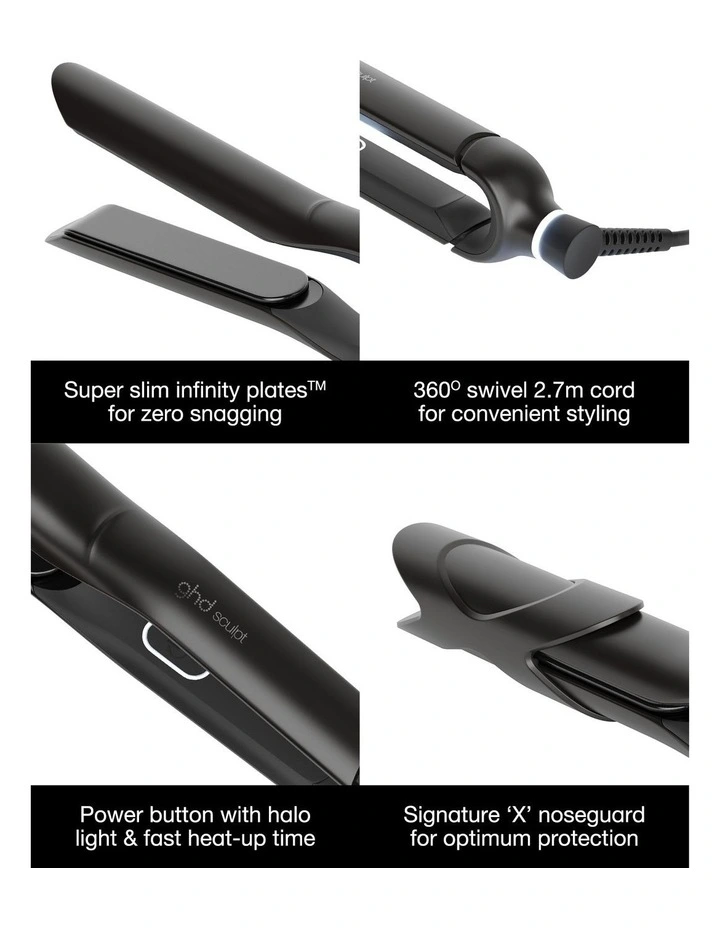 Sculpt Interactive Hair Straightener in Black image 7