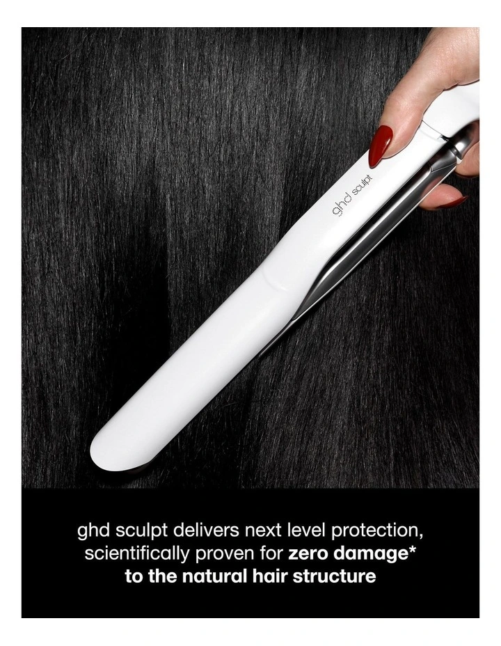 Sculpt Interactive Hair Straightener in White image 6