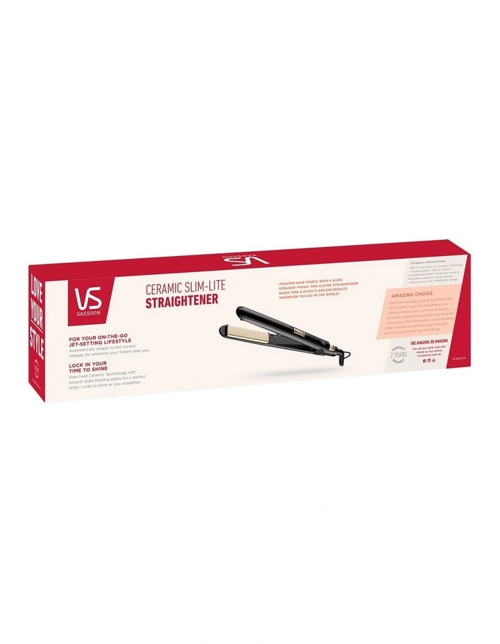 Ceramic Slim-Lite Straightener, VSS247CA image 5