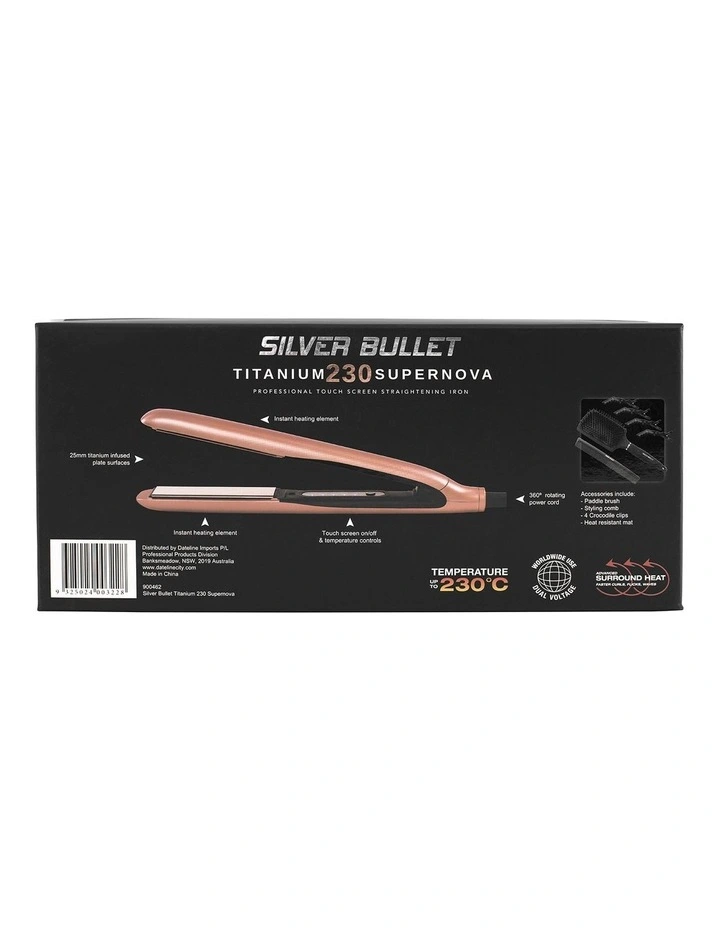 Titanium 230 Supernova Rose Gold Hair Straightener image 3