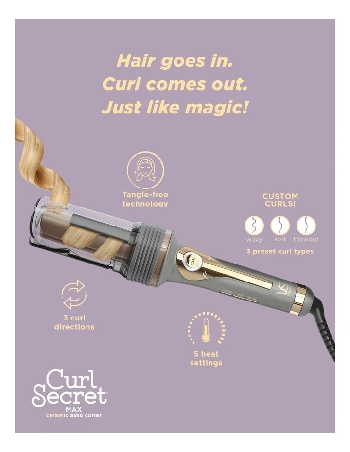 Curl Secret Max Auto Curler VSC1042A image 3