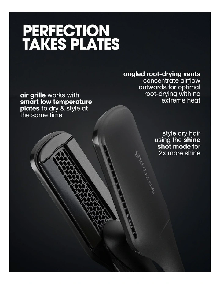 Duet Style 2-in-1 Hot Air Styler in Black image 3
