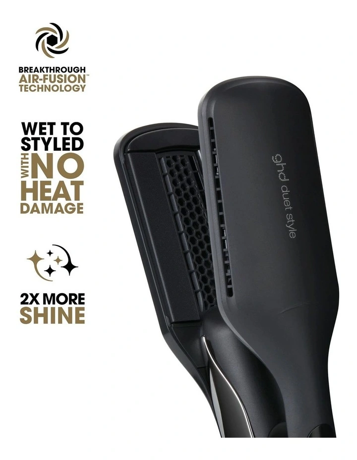 Duet Style 2-in-1 Hot Air Styler in Black image 4