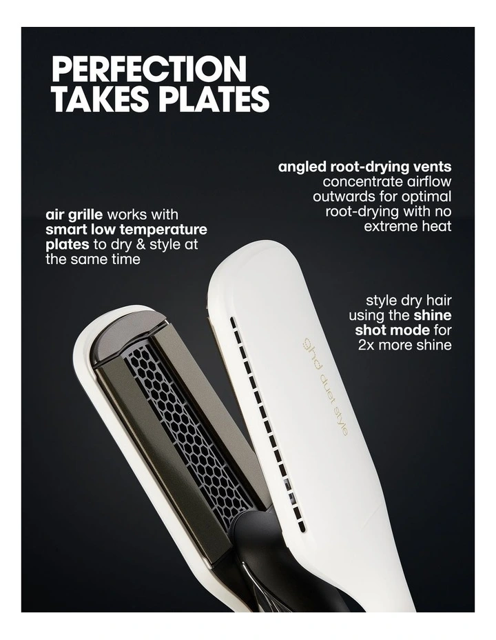 Duet Style 2-in-1 Hot Air Styler in White image 3