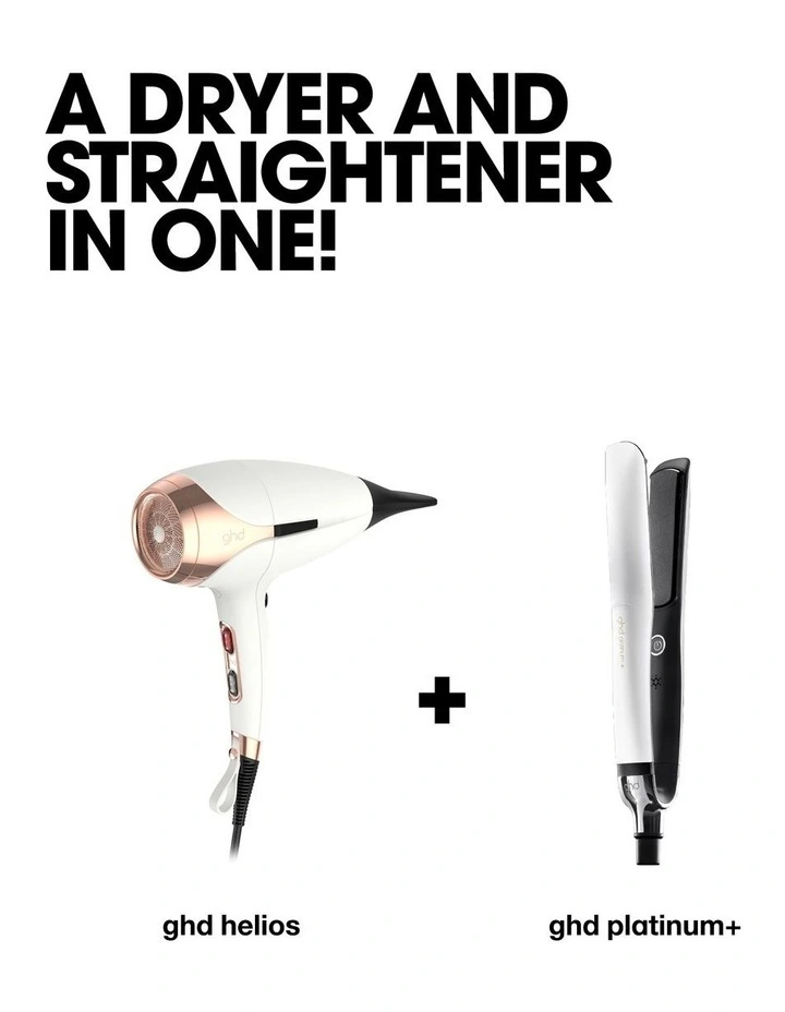 Duet Style 2-in-1 Hot Air Styler in White image 4