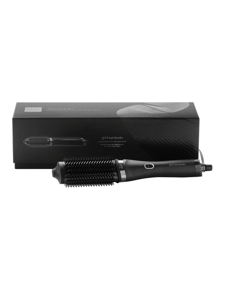 Duet Blow Dry 2-In-1 Hair Dryer Brush in Black image 3