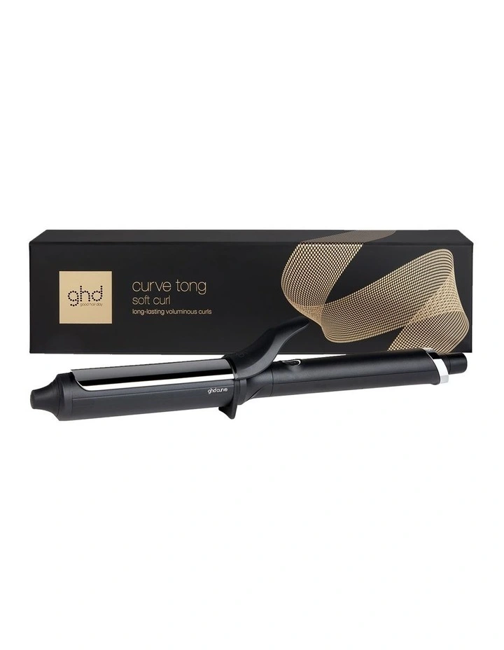 Soft Curl Tong 32mm Hair Curler in Black image 3