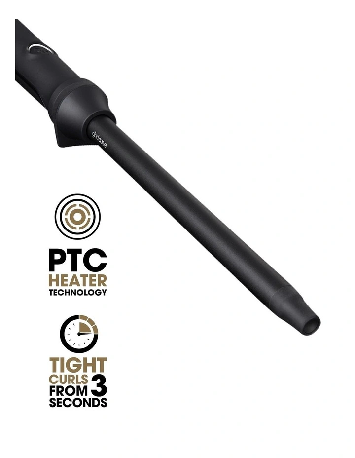 Thin Wand 14mm Hair Curling Wand in Black image 4