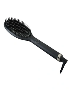 Glide Hair Straightener Hot Brush in Black
