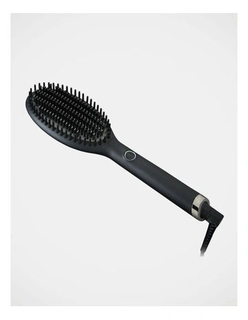 Glide Hair Straightener Hot Brush in Black