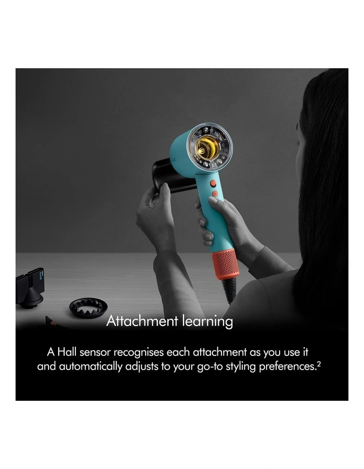 Supersonic Nural Intelligent Hair Dryer In Ceramic Pink/Rose Gold image 5