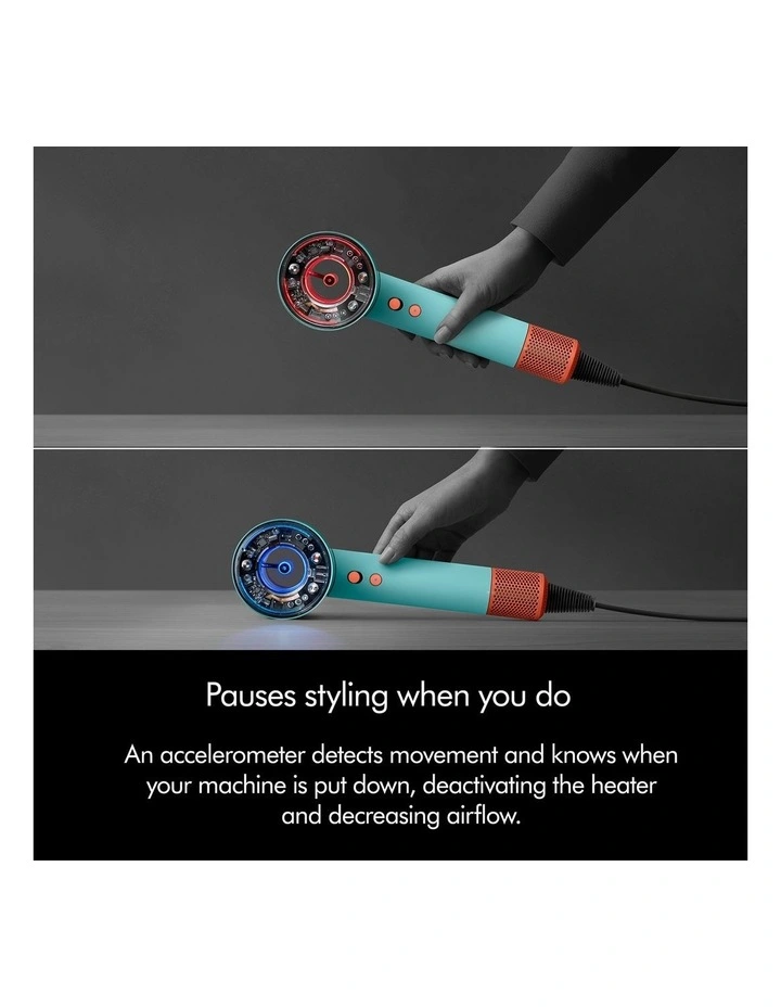 Supersonic Nural Intelligent Hair Dryer In Ceramic Pink/Rose Gold image 6