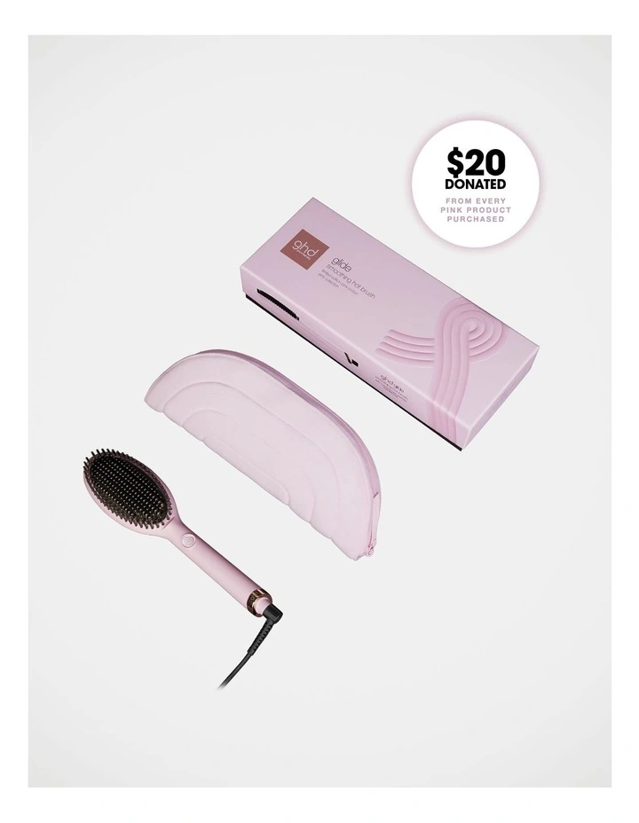 glide smoothing hot brush in pink sorbet 99400000535 image 2