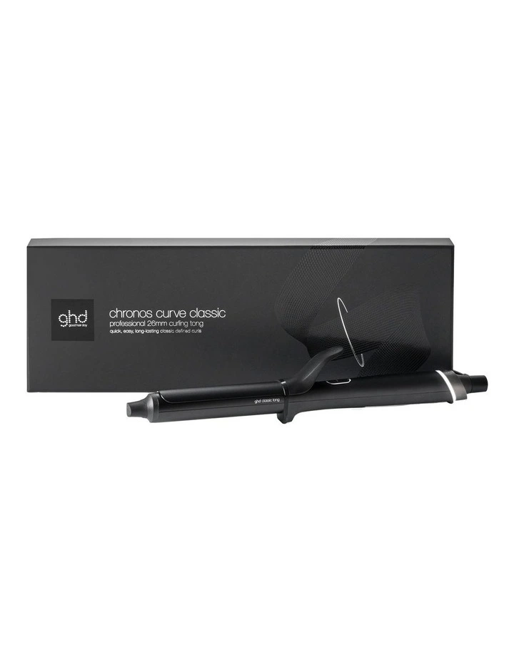 Chronos curve classic curling tong in black image 7