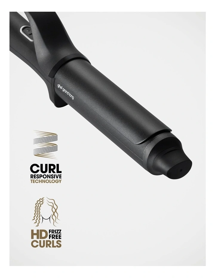 Chronos Curve Grand Curling Tong in Black 99350173972 image 3