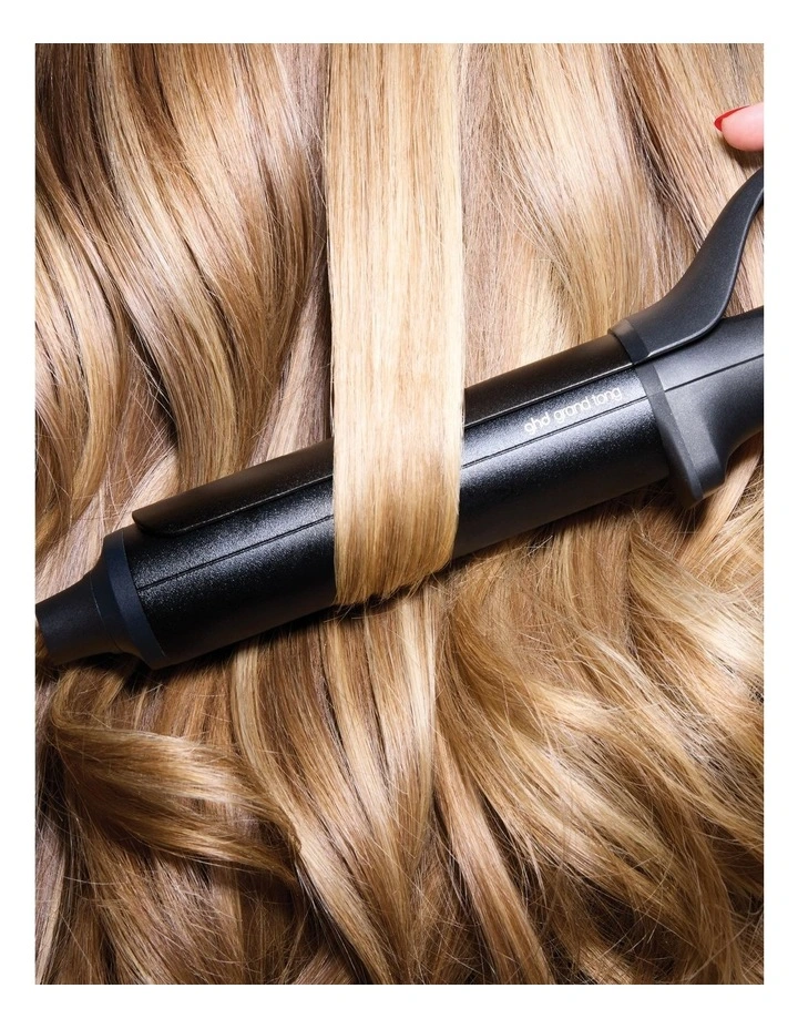 Chronos Curve Grand Curling Tong in Black 99350173972 image 4