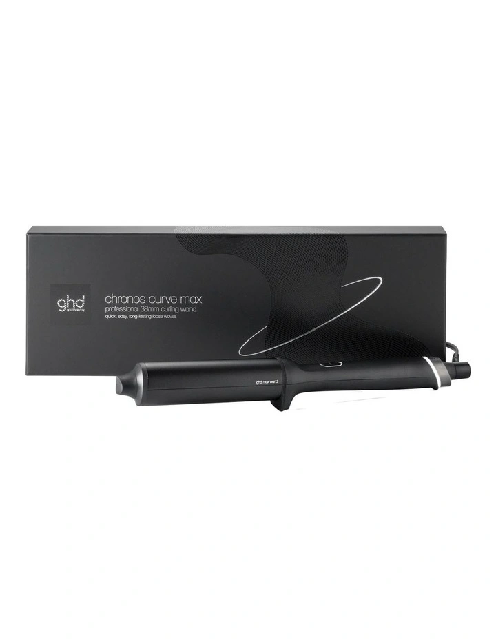 Chronos curve max curling wand in black image 7