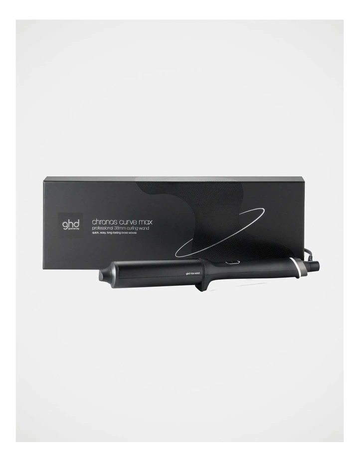 Chronos Curve Max Curling Wand in Black 99350173962 image 7