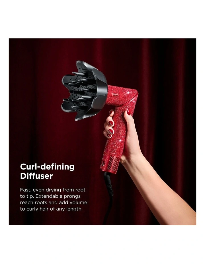 Ruby Diamond Limited Edition FlexStyle Air Styling & Drying System HD446JRANZ in Red image 2
